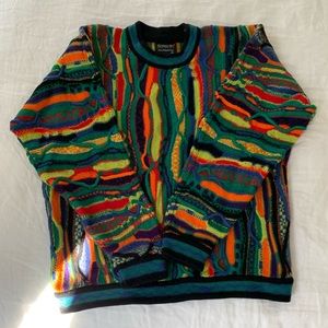 Vintage 90s/80s Coogi Wool Sweater RARE Sz M